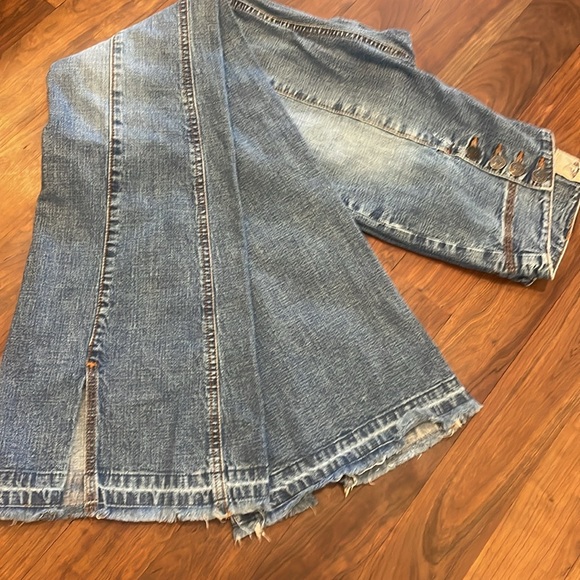 Fever Jeans- Vintage Size 25 Low Rise Flare Jeans - Picture 10 of 12